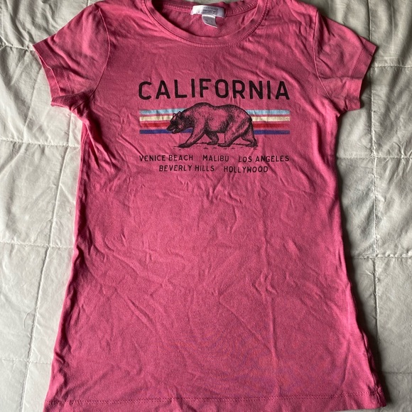 Pink Graphic Tee Small - Picture 1 of 4